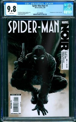 Spider-Man Noir #1 CGC 9.8 | 1st Appearance | Nicolas Cage | 11 Emmy Nominations
