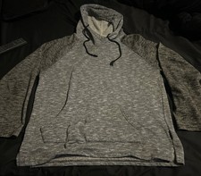 Trademark Brooklyn Cloth Gray Hoodie Pullover Sweater Sweatshirt Size Large