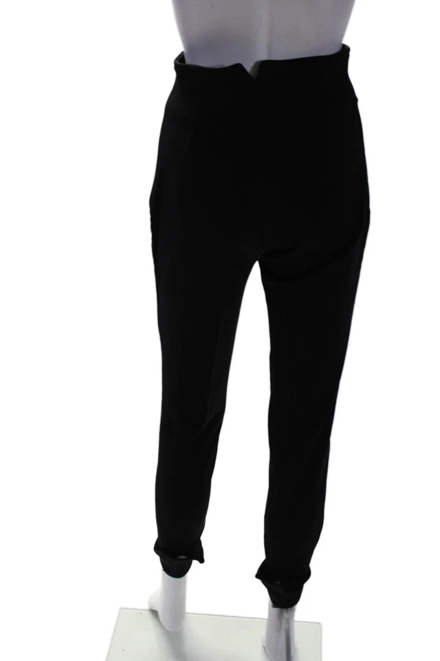 Pantalones de esquí Fera Skiwear para mujer con cremallera frontal parte inferior cerrada pie abierto negros talla 8 Foto 3 de 4