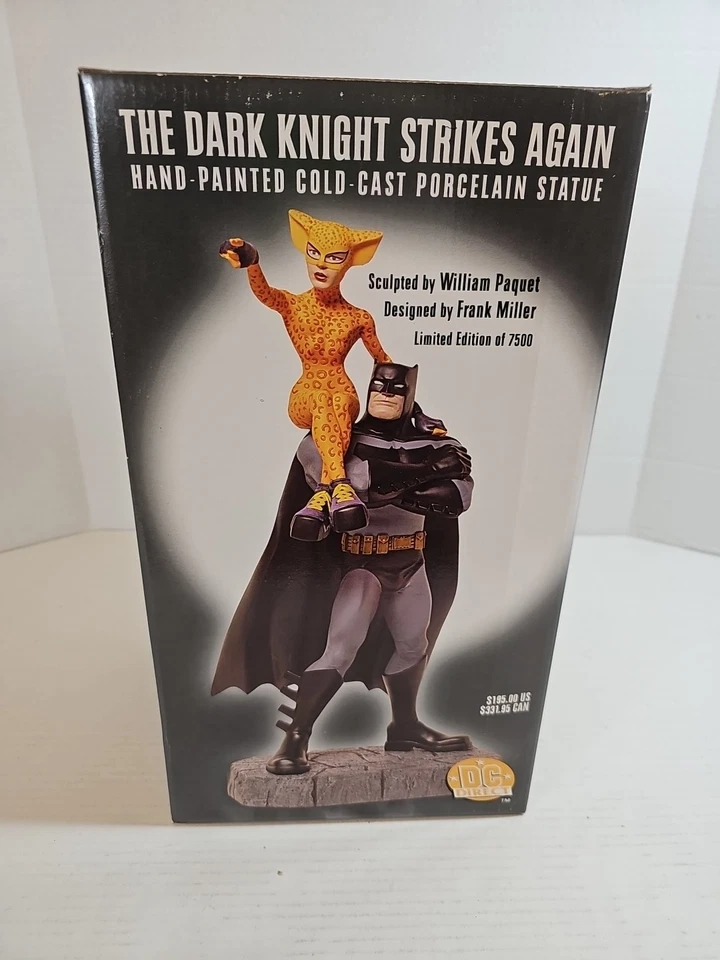 Estatua de Batman del Caballero Oscuro ataca de nuevo de DC Comics - LOTE # 788 de Frank Miller Foto 2 de 4