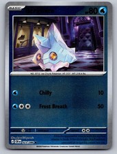 Bergmite 023/086 Common Chaos Rising Pokemon Reverse Holo Near Mint