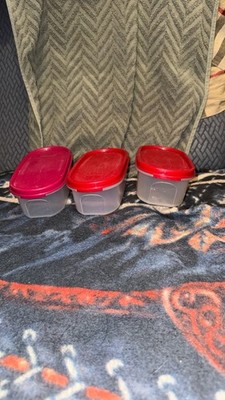 Tupperware Eidgenosse, 500ml mit rotem Deckel