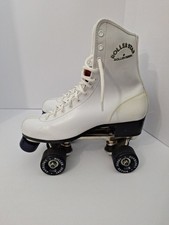 ROLLER STAR by ROLLER DERBY Roller Skates Womens Size 9 Leather Skates Vintage