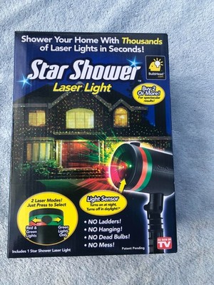 Star Shower  Laser  Light Christmas Show
