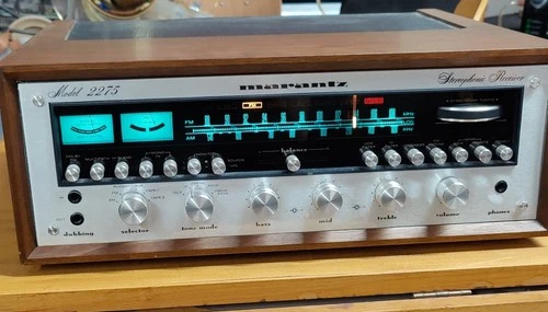 Marantz 2275 (e) Vintage Stereo Receiver W/ Walnut Case And Manual NICE!!!!!