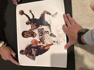 Allen Iverson Artist Signed And Numbered Lithograph