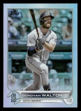 2022 Topps Update #US242 Donovan Walton Rainbow Foil