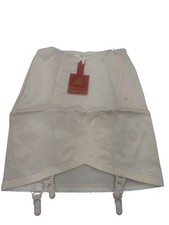 Vintage Excellent Open Bottom Girdle With Garter Size S