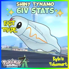 ✨ 6IV SHINY TYNAMO ✨ Pokemon Legends ZA 🚀 Fast Trade Z-A