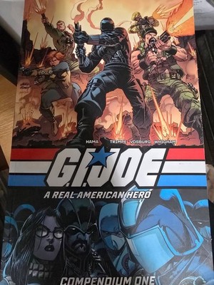 G.I. JOE A Real American Hero Compendium One 1 Larry Hama Paperback Image (NEW)