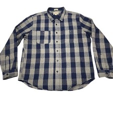 J Crew Double Brushed Classic Midweight Flannel Shirt Mens Large