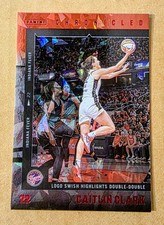2025 Panini Chronicled Caitlin Clark WNBA #26 Red Cracked Ice Indiana Fever ROY 