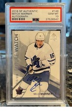 Mitch Marner Future Watch Auto PSA 10