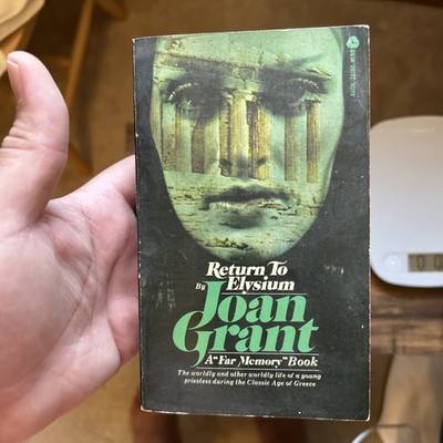 Return To Elysium By Joan Grant Paperback Vintage Historical Novel