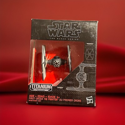 Star Wars the Black Series Titanium First Order Tie Fighter #04