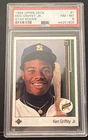 1989 UPPER DECK STAR RC #1 KEN GRIFFEY JR. ROOKIE RC PSA 8