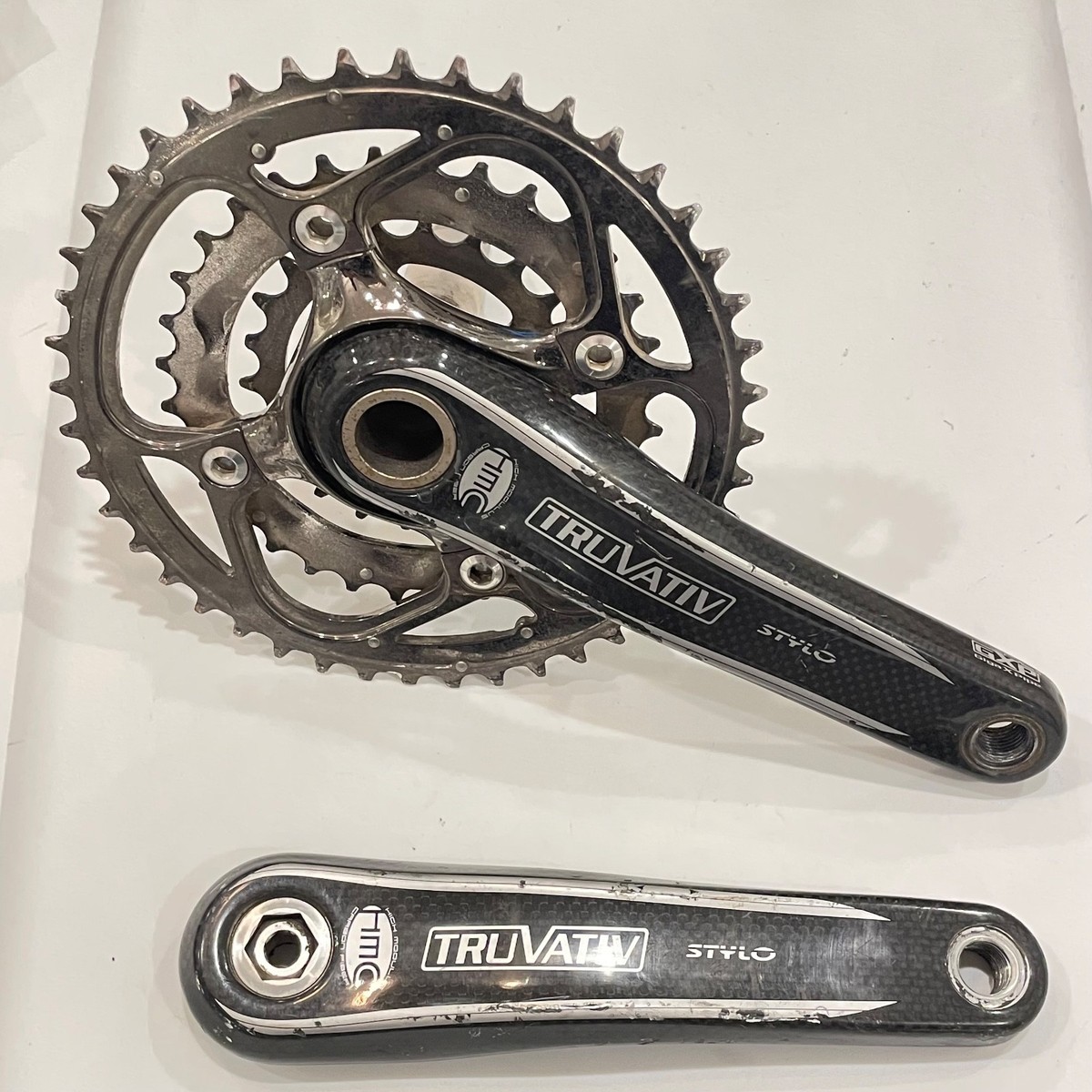 TruVativ Stylo Carbon Crankset MTB 175 GXP Direct Mount Carbon