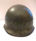 VINTAGE WWII U.S. MILITARY SOLDIER'S COMBAT HELMET WAR SURVIVAL PREPPER INFANTRY