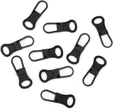 10 Pcs Pull  Detachable Part  Zipper Repair Kit Zipper Pull Tab Repair for Jacke