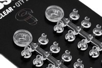 Korda Floss Caps Clear - Boiliestopper - Boilie Stops