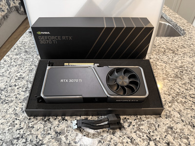 NVIDIA GeForce RTX 3070 Ti Founders Edition 8GB GDDR6X Graphics Card