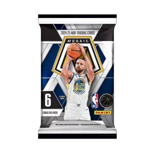 2024-25 Panini Mosaic Basketball NBA Trading Cards Blaster