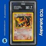2000 POKEMON GYM CHALLENGE #2/132 BLAINE'S CHARIZARD HOLO RARE TAG 7