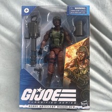 G.I. Joe Classified Series Roadblock Heavy Artillery  28 Hasbro Excl NEW