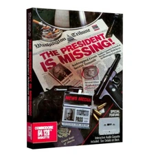 The President Is Missing by COSMI For Commodore 64/128 - NEW / Sealed