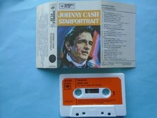 Johnny Cash - Starportrait  (Paper Labels Cassette 1972) Exc+ cond