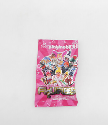Figurine Playmobil 5204 Série 1 Fille Adolescente - Occasion - Pour Collection Ou Jeu