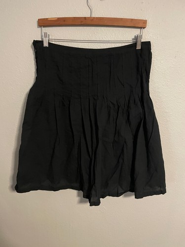 Speechless Juniors Skirt Size 11 Black Floral Embroidered Beaded Whimsigoth Y2K - Picture 2 of 7