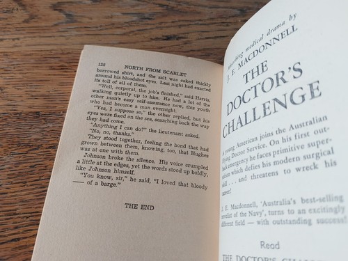 North From Scarlet Charles Gibson Horowitz #7 Edit WW2 Vintage Paperback Novel - Picture 5 of 5