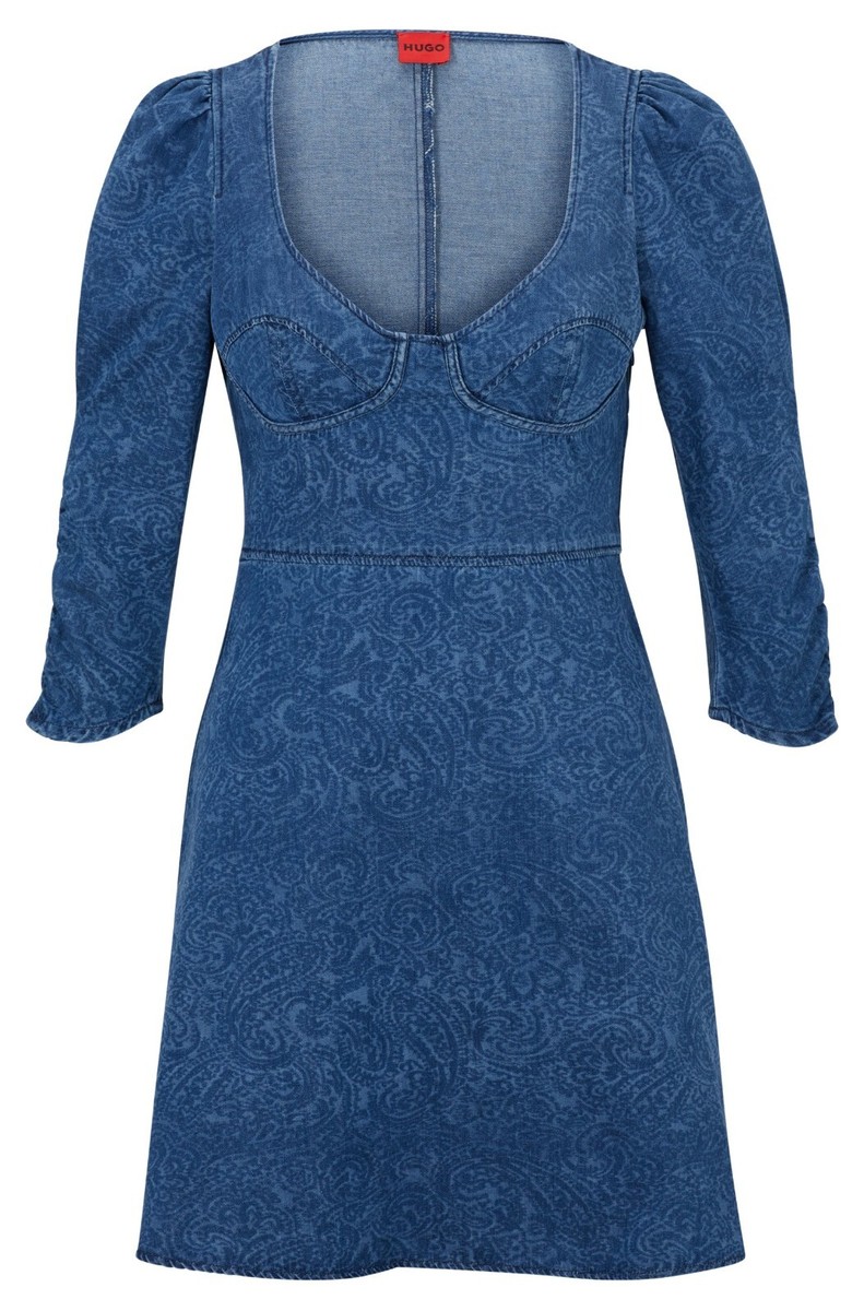 ワンピース herlipto Embroidery Poplin Mini Dress 2025年最新