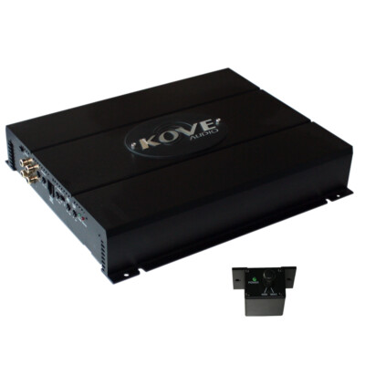 Kove Audio K1 400 Auto Car Hifi Subwoofer Endstufe 1 Ohm stabil Kanal 800 Watt
