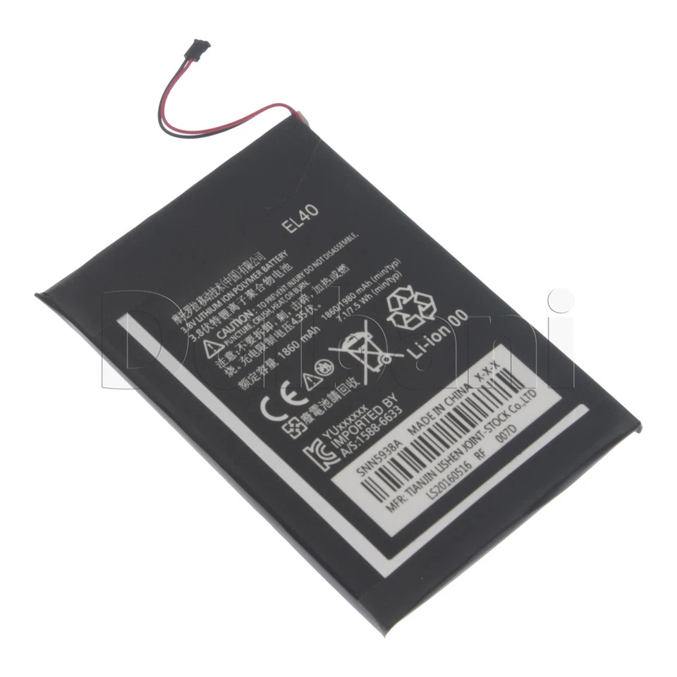 SNN5947A Batería Nueva Li-Polímero Batería Motorola Moto E SNN5947A Foto 2 de 3