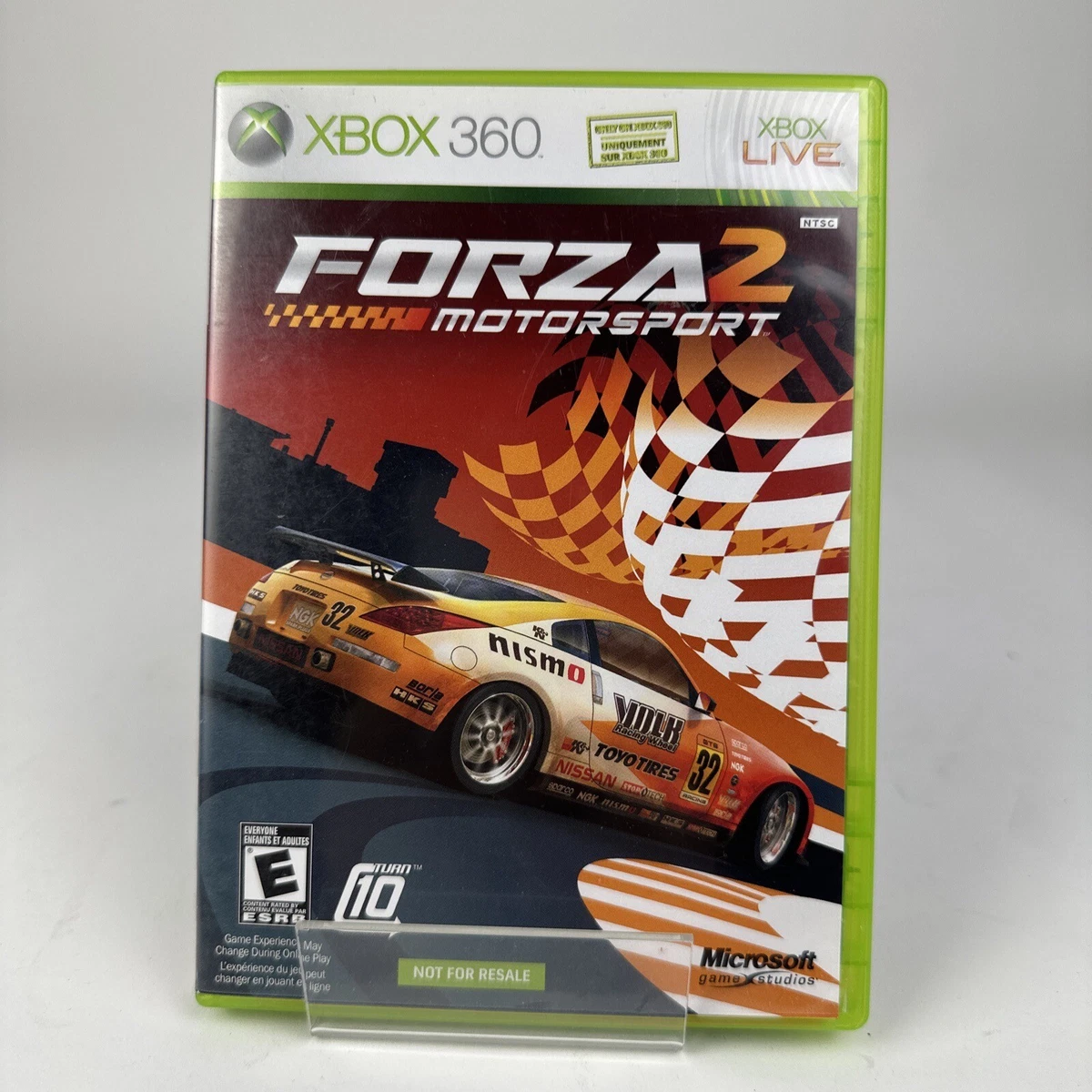 FORZA MOTORSPORT 2 XBOX 360 COMPLETE VIDEO GAME WITH CASE AND
