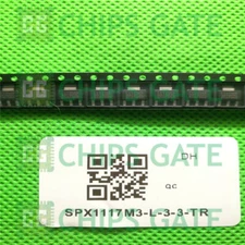50PCS NEW SPX1117M3-L-3-3/TR EXAR D/C:09+ SOT223 #E6