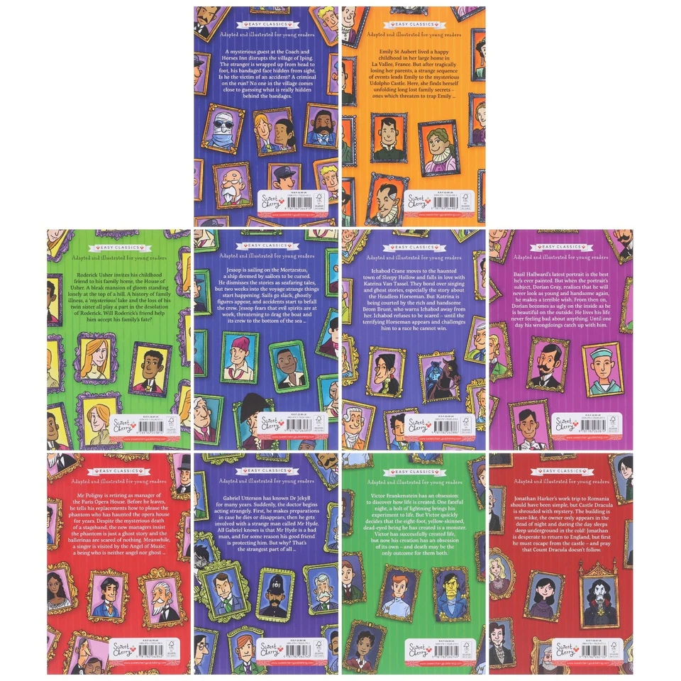 The Creepy Classics: Children’s Easy Classics 10 Books Box Set - Ages 7-11 - PB - Image 3 of 4