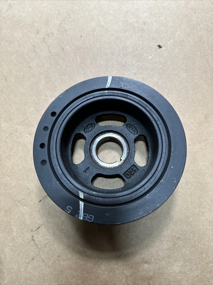 2011 Kia Soul 2.0 Harmonic Balancer Crankshaft Pulley OEM - Image 4 of 4