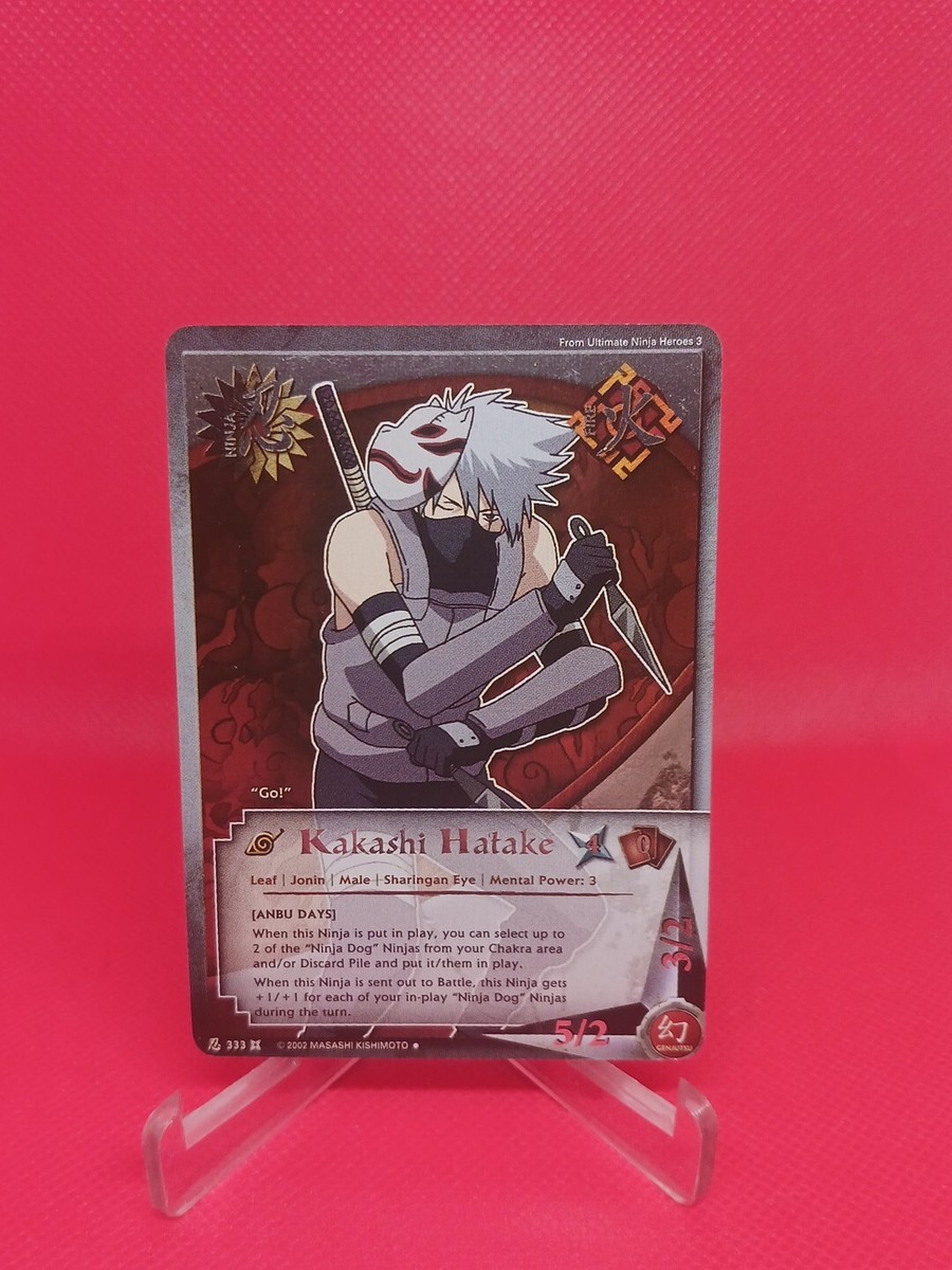 Kakashi Hatake (Anbu Days) Naruto CCG/TCG Ultimate Ninja Heroes 3