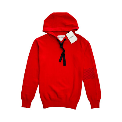 Iceberg Men's Red Knitted Hoodie I1P0A0067604  - BRAND NEW WITH TAG