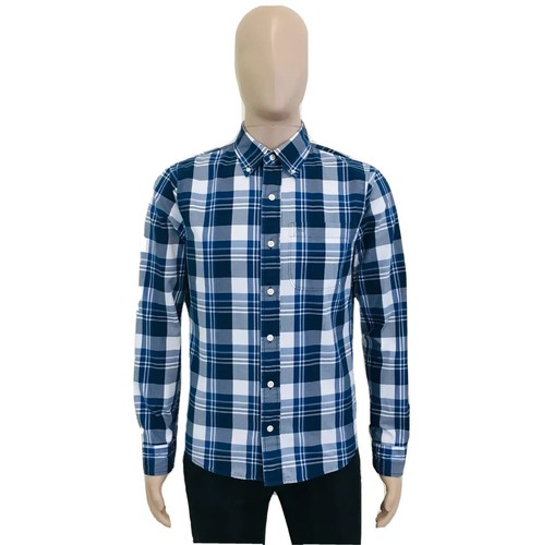 Fitch Blue Muscle Fit Shirt Size 