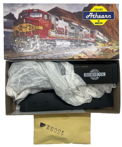 KIT ATHEARN HO GAUGE 05348 50' EXPRESS RFR BORDENS VAGÓN CONSTRUIDO EN CAJA | Zustand: Used