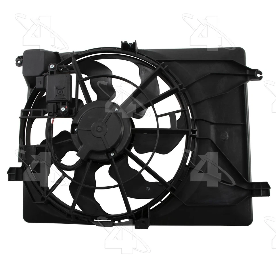 Conjunto de ventilador de refrigeración del motor 4 estaciones para Kia Sportage 2016-2021 2,4 L L4 Foto 4 de 4