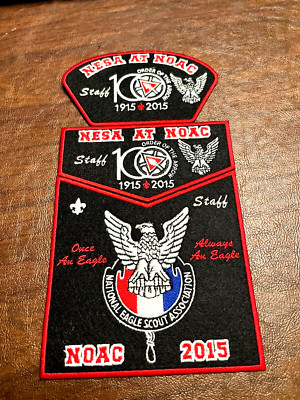 OA NESA AT NOAC 1915-2015 100th ANN STAFF THREE PIECE SET