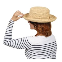Crochet Raffia Women's Hat - Natural on sale Crochet Raffia Women's Hat - Natural on sale