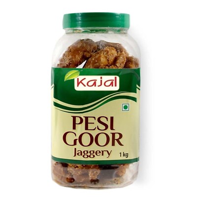 Pesi Goor Jaggery Sugar Cube 1000g Reiner Natürlicher Rohrzucker Geschmack
