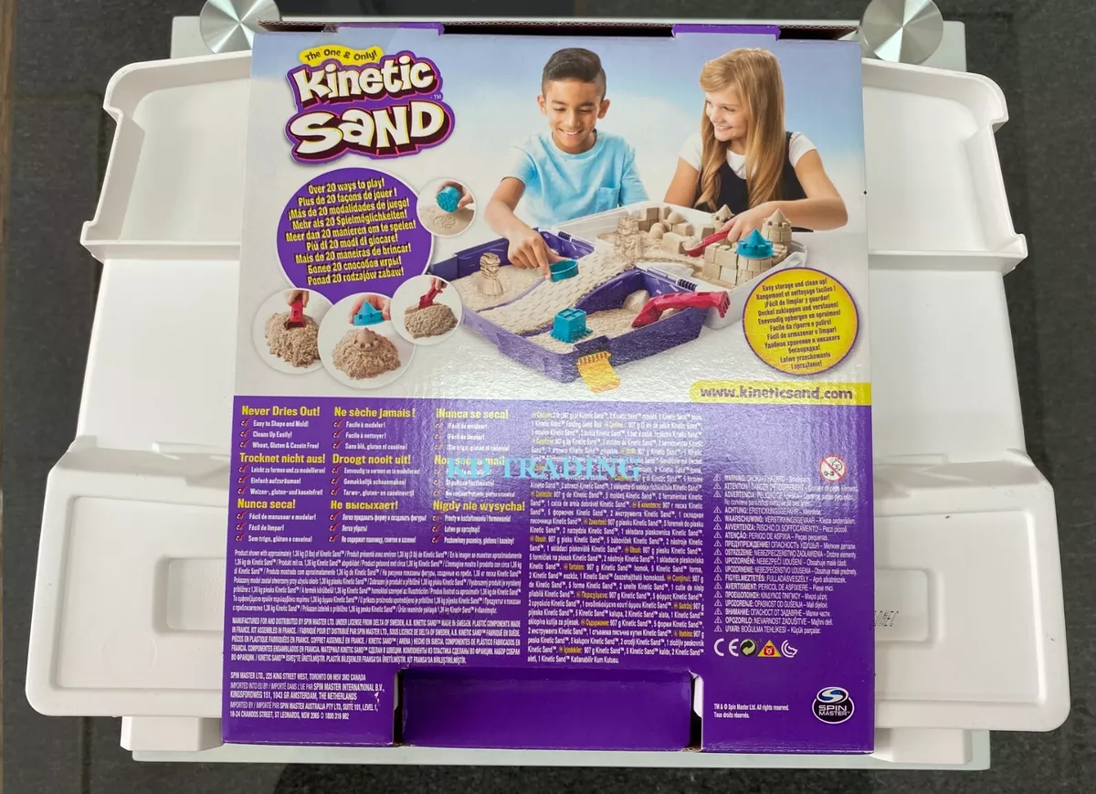 Spin Master Kinetic Sand - Box mit Zubehör 454 g, sortiert