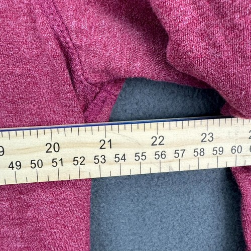 Camisa Pullover Suave Lucky Brand Para Hombre Grande Roja Manga Larga Cuello Redondo - Imagen 8 de 12